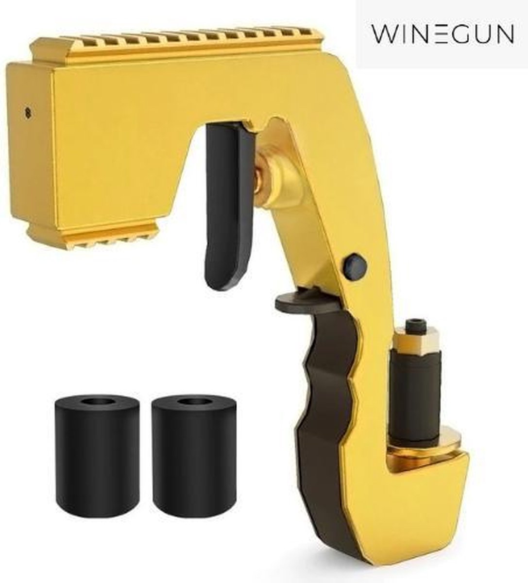 WineGun® | Champagne Gun | Aluminium Frame | Drank pistool | Afstand controleerbaar | Drankspel | Champagne pistool | Champagne spray